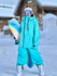 Veste de snowboard Coach Snow Mountain pour femme, coloris Searipe Sky Gradient