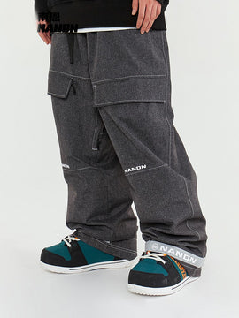 Pantalon de snowboard Nandn Unlimited Passion pour femmes