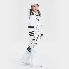 Combinaisons de ski/snowboard une pièce unisexe pour enfants, style NASA, haute expérience et élégantes