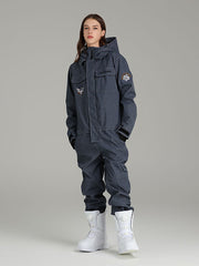 Combinaison de ski une pièce Searipe pour femme, combinaison d'hiver, combinaison de ski