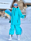 Veste de snowboard Coach Snow Mountain pour femme, coloris Searipe Sky Gradient
