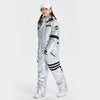 Combinaisons de ski/snowboard une pièce unisexe pour enfants, style NASA, haute expérience et élégantes