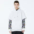 Sweat à capuche polaire pour homme avec motif smiley