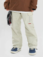Pantalon de snowboard Nandn Secret Garden pour femmes