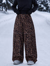 Pantalon de snowboard ample Park Rider Nightline pour femme, poches cargo et détails réfléchissants