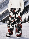 Pantalon de snowboard ample Park Rider Nightline pour homme, poches cargo et liserés réfléchissants