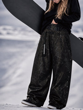 Pantalon de snowboard ample OG à coupe large et finitions rivetées, inspiré des vêtements de travail urbains pour femmes