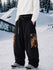 Pantalon de ski cargo freestyle ample Park Rider Hyper Flux Urban Graffiti pour homme