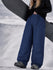 Pantalon de snowboard cargo utilitaire UrbanCraft pour femme, à double genouillère et empiècements renforcés par rivets