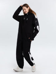 Combinaison de ski une pièce Arctic Queen Stripe Mountain Infinity pour femme