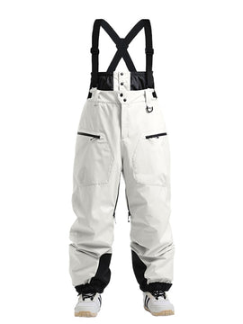 Salopette de ski cargo multifonctionnelle Gsou Snow pour femme, résistante et performante.