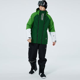 Combinaisons de ski Mountain Discover pour hommes avec double fermeture éclair
