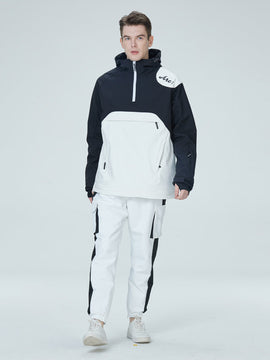 Combinaisons de ski Arctic Queen Mountain Star Color Block pour hommes