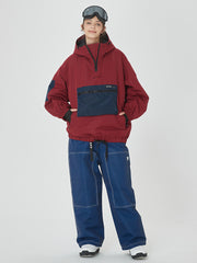 Combinaison de ski freestyle Mountain Freerider pour femme, veste et pantalon amples