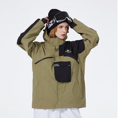Veste de ski SpeedPanda Alpine SnowTech Mountain Explorer unisexe pour femmes