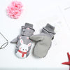 Moufles de neige imperméables pour enfants Snowshred à motif lapin mignon