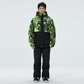 Combinaison de ski deux pièces Jungle Adventurer pour homme
