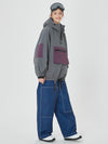 Combinaison de ski freestyle Mountain Freerider pour femme, veste et pantalon amples