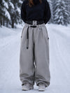 Pantalon de snowboard ample OG à coupe large et finitions rivetées, inspiré des vêtements de travail urbains pour femmes