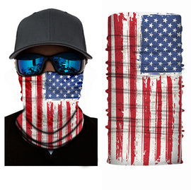 Masques et cache-cou unisexes à motif drapeau américain