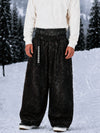 Pantalon de snowboard ample OG pour homme, style urbain, inspiré des vêtements de travail, avec rivets apparents et coupe large.