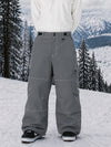 Pantalon de snowboard cargo ample à coutures épaisses pour homme, style utilitaire Wild Soul Crew
