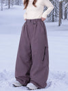 Pantalon de snowboard ample et résistant, style urbain et polyvalent pour femme