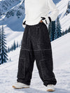 Pantalon de snowboard ample Park Rider Nightline pour homme, poches cargo et liserés réfléchissants