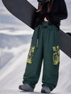 Pantalon de snowboard cargo freestyle ample Park Rider Hyper Flux Urban Graffiti pour femme