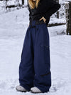 Pantalon de snowboard cargo utilitaire Techline pour femme, inspiré des vêtements de travail – Coupe ample et freestyle