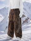 Pantalon de ski ample Nightline Park pour homme avec courbes réfléchissantes