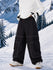 Pantalon de snowboard ample Park Rider Nightline pour homme, poches cargo et liserés réfléchissants