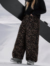 Pantalon de snowboard ample et résistant, style urbain et polyvalent pour femme