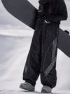 Pantalon de snowboard ample et réfléchissant Nightline Park Rider pour femme
