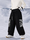 Pantalon de ski cargo freestyle ample Park Rider Hyper Flux Urban Graffiti pour homme