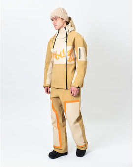 Veste anorak imperméable unisexe Snowall Mountain Star pour homme et femme