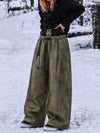 Pantalon de snowboard ample OG à coupe large et finitions rivetées, inspiré des vêtements de travail urbains pour femmes