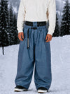 Pantalon de snowboard ample OG pour homme, style urbain, inspiré des vêtements de travail, avec rivets apparents et coupe large.