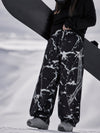 Pantalon de snowboard ample et réfléchissant Nightline Park Rider pour femme