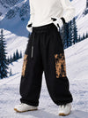 Pantalon de ski cargo freestyle ample Park Rider Hyper Flux Urban Graffiti pour homme