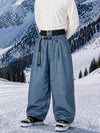 Pantalon de snowboard ample OG pour homme, style urbain, inspiré des vêtements de travail, avec rivets apparents et coupe large.