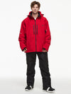 Combinaisons de ski thermiques coupe-vent pour hommes, avec salopette, pour la montagne hors-piste