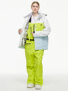 Combinaisons de ski thermiques coupe-vent pour hommes, avec salopette, pour la montagne hors-piste