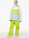 Combinaisons de ski thermiques coupe-vent pour hommes, avec salopette, pour la montagne hors-piste