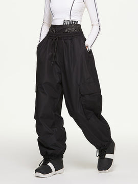 Pantalon de ski ample haute performance Arctic Queen Mountain Rider pour femme