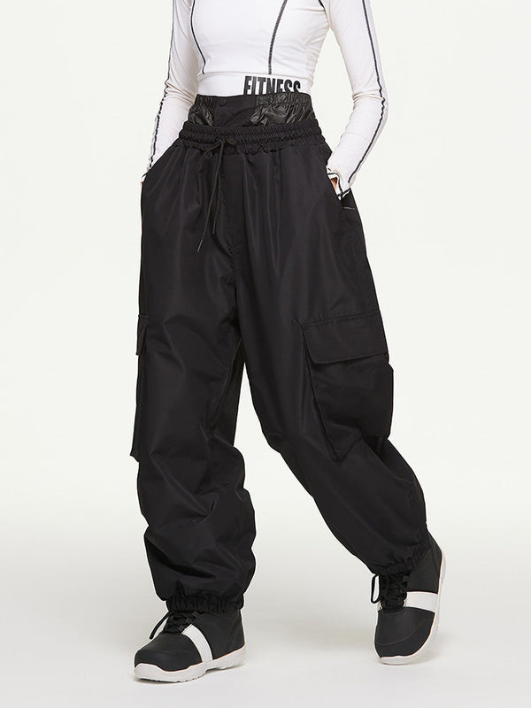 Pantalon de ski ample haute performance Arctic Queen Mountain Rider pour femme