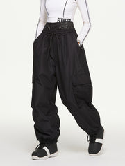 Pantalon de ski ample haute performance Arctic Queen Mountain Rider pour femme