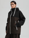 Veste cargo de montagne Gsou Snow HyperDrive toutes saisons pour femme, color block