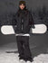 Combinaisons de ski freestyle à pois et étoiles pour femmes