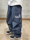 Pantalon de snowboard en denim John Snow pour homme, chaud, imperméable et taille basse.